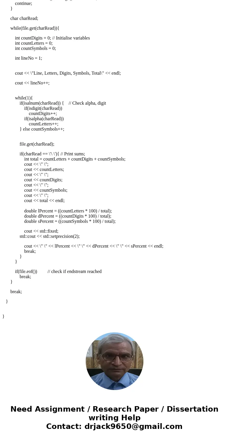 <Project 7 Description> For this project, you will write a complete C++ program that performs all of the following tasks.Remember, your program must conta <Project 7 Description> For this project, you will write a complete C++ program that performs all of the following tasks.Remember, your program must conta